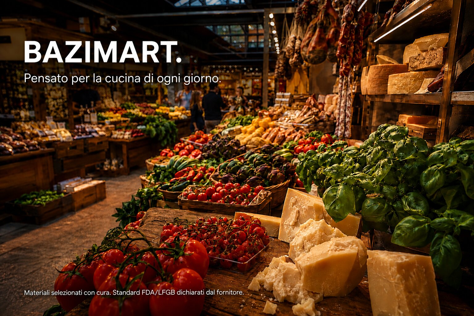 BAZIMART — Pensato per la cucina di ogni giorno