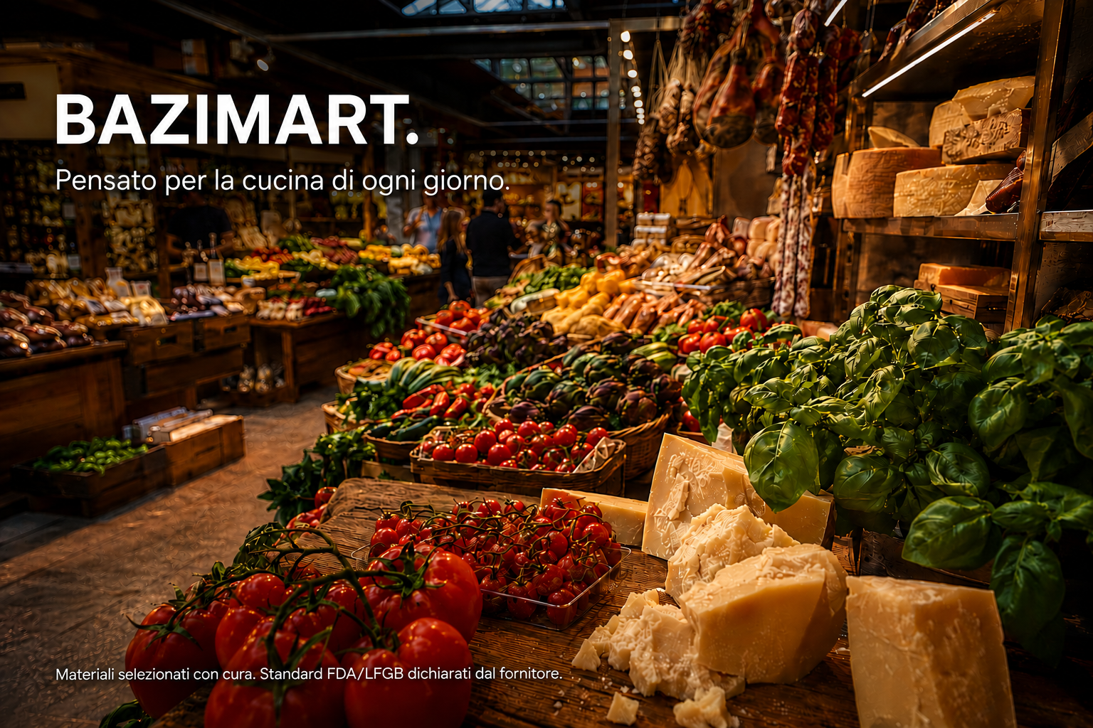 BAZIMART — Pensato per la cucina di ogni giorno